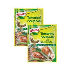 1.41 Ounce (Pack of 2) Tamarind Knorr Tamarind Soup Mix (Sinigang sa Sampalok Mix) 1.41oz (40g) (, 1, 40g