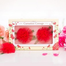 카네이션코사지