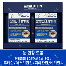 플래티넘 루테인 플러스 PLATINUM LUTEIN PLUS, 90정, 4개