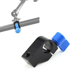 톡톡마켓 슬라이더 고정 15mm 레일 로드 서포트 클램프 어댑터, A808, 1개