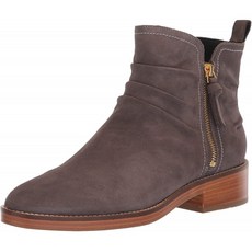 [앵클부츠 여성 245 사이즈] Cole Haan 여성 해링턴 그랜드 슬로 치 부티 앵클 부츠 Stormcloud Suede