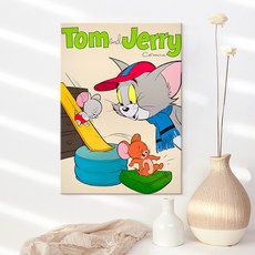 더아트컴퍼니 [오늘특가!] 만화 톰과제리 빈티지 포스터 홈카페 카페 원룸 소품 인테리어 집들이 캔버스액자 25종