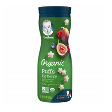 [12개]Gerber Puffs Cereal Snack Fig Berry 42g, 12개