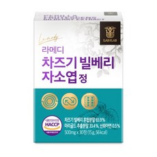 라메디 고농축 차즈기 추출물 빌베리 눈 자소엽 캡슐 15g, 1개