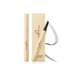 메이시크 롱픽스 핑거팁 아이브로우 틴트 눈썹 타투펜+가이드 증정, 라이트브라운, 2개