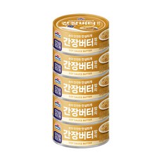 사조 간장버터참치, 100g, 5개