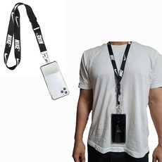 갤럭시 A42 (A426) 핸드폰 케이스 세트 ( 투명 방탄 젤리 ) + ( 목걸이줄 ) 상품