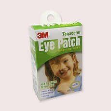 3M 아이패치(20p) 테가덤 사시 가림 치료 교정 아동 안대 눈, 20개
