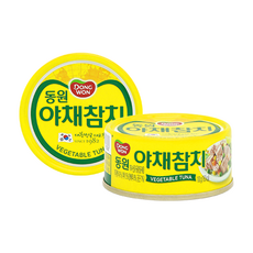 동원 야채참치 통조림, 100g, 12개