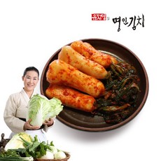 [식품명인 유정임] 총각김치 2/3/4/5kg 골라담기, 4kg, 1개