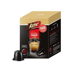 Cafe Rene Sublimo 카페르네 서브리모 100 팟 네스프레소, 100개입