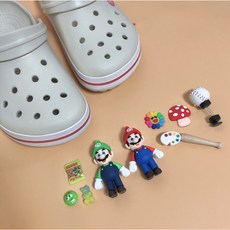 슈퍼마리오 버섯 지비츠 10PCS 세트