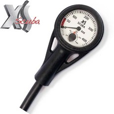 XS SCUBA 스쿠버다이빙 싱글 게이지 압력계