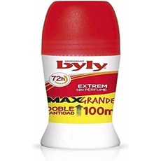 스페인 바이리 byly 익스트림 데오드란트 롤온 72시간 100ml, 1