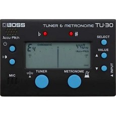 보스 BOSS TU-30 일렉트릭 기타 베이스 튜너 TU-80 업그레이드 메트로놈