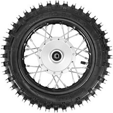 TRKIMAL 2.510 10인치 뒷바퀴 타이어 및 림 1.4 x 10 중국용 12mm 베어링 포함 50cc BBR50 TTR50 DRZ50 SSR 흙 구덩이 자전거, Front Wheel Tire, 1개