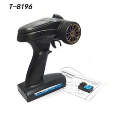 1/10 크롤러 라디오 시스템 송신기 RC 카 보트 PK TG3 FS-GT3B 리시버 포함 3CH 2.4GHz 리모컨, 01 8196A, 1개