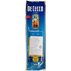 데체코 페투칠레 6번 500g / 페투치니 파스타면 Dececco Fettuccelle no 6, 1개