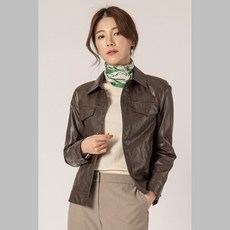 BCBG 에코 레더 자켓 **조르디JK(이)[B1A2J140]