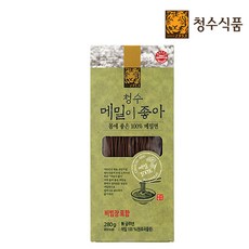 [청수식품]100% 메밀이좋아 비빔냉면 2인분 280gx1봉, 1개, 280g