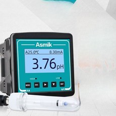 염도측정기 업소용염도측정기 전자 염수 PH, B. 하수패키지 pH 컨트롤러+5m 기존 전극, 1개
