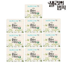 국내생산 100%순면커버 순면이좋은날 생리대, 중형, 12개입, 10개