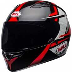 Bell Street 2020 한정자 STD Adult Helmet (플레어 글로스 블랙/레드) 사이즈 라지, 단일옵션