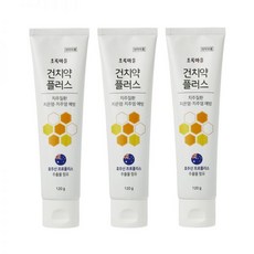 건치약플러스(120g) 3개 세트, 건치약플러스(120g)x3개