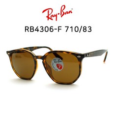 RAY BAN 레이벤 선글라스 RB4306-F 710-83 (54) 편광렌즈