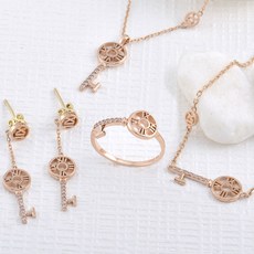 18k반지목걸이팔찌셋트