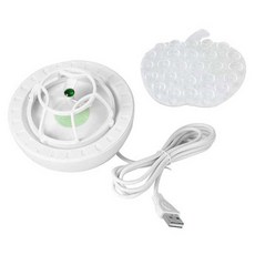 자동 USB 충전식 미니 초음파 싱크대 식기 세척기 가정용 소형 휴대용 야채, Green