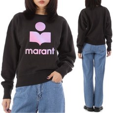 [ISABEL MARANT] 22FW 이자벨마랑 모빌리 벨벳로고 맨투맨 SW0273 22A