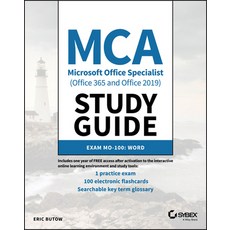 MCA Microsoft Office Specialist Word Study Guide: Exam Mo-100 Paperback, Sybex