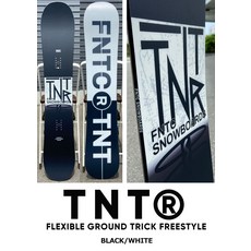  FNTC 에프엔티씨 TNT-R Ground Trick 스노우보드 2024, BLACK/WHITE 