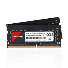 Kuesuny 32GB DDR4 3200MHz 2x16GB 키트 PC425600 NonECC 언버퍼드 12V CL22 1Rx8 싱글 랭크 260핀 소딤 노트북 PC 컴퓨터 메모리