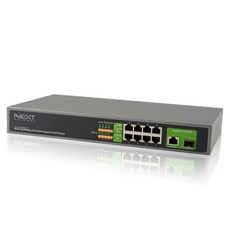 (이지넷) NEXT-POE308SFP-TP PoE 스위치허브