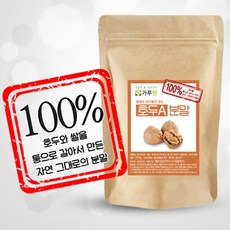 국내산 호두 분말 가루 100% 선식 건강 파우더 견과 200g, 1개