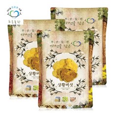 푸른들판 국내산 장수 상황 버섯 100gx3 원물 덩어리 진흙버섯, 3개