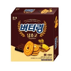 해태제과 버터링 딥초코 155g, 1개
