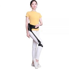 핸즈프리 목발 통증 프리 무릎 보행 보조 지팡이 경량 바이오닉 바디 장치 비중량 베어링 부상 오른쪽 다리 아래를 위한 대신 사용할 수 있습니다