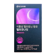 안국약품 멜라굿나잇 15g, 30정, 1개 - 영양제