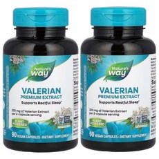 네이처스웨이 발레리안 Valerian 220mg(퍼서빙) 90정 2개