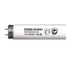 번개표 금호전기 32W 형광등 직관 삼파장 형광등 사무실 매장 FHF32SS-EX-D 1박스25개입, 1박스