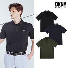 디케이앤와이 24SS 소로나 카라반팔티 남성 3컬러 택1, 블랙 DNMETBO01_99, 095