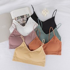 1+1골지 브라 노와이어 브라렛 ac-9124c