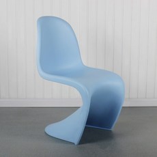 Vitra Panton Chair 비트라 팬톤 체어 1인용 독서의자 5컬러, 푸른 색