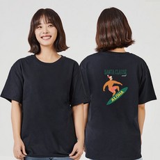 알로하 남자면반팔 롱맨투맨티 키밍 산타클로스 검은반팔티코디 여자박스후드티 여성흰티 그래픽 반팔티