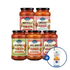 (백화점상품) 폰타나 파스타소스 600g 5종 2+1병 골라담기+파스타면 500g 증정 1305463, 갈릭로제2 600g+크림로제1 600g +면500g 증