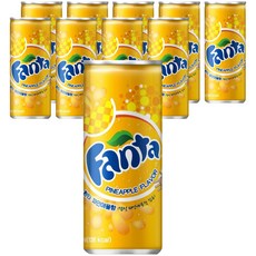 환타 파인애플향, 250ml, 10개