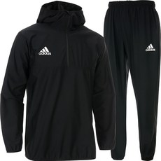 아디다스 adidas 남녀공용 사우나슈트 땀복 후드 반집업 트레이닝 세트 ADISS03B